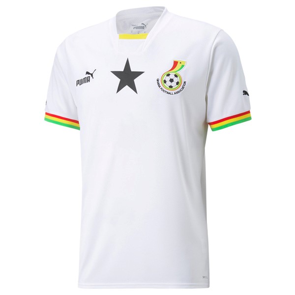 Authentic Camiseta Ghana 1ª 2022 Blanco